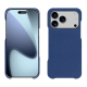 Lederschutzhülle Apple iPhone 17 Pro Max - Bleu frisson ( Pantone #29588c ) 