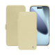 Capa em pele Apple iPhone 17 Pro Max - Beige ( Nappa - Pantone #ceb888 ) 