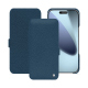 Custodia in pelle Apple iPhone 17 Pro Max - Indigo ( Pantone #1f4565 ) 