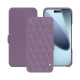 Custodia in pelle Apple iPhone 17 Pro Max - Lilas - Couture ( Nappa - Pantone #b9a3e3 ) 