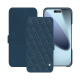 Custodia in pelle Apple iPhone 17 Pro Max - Indigo - Couture ( Pantone #1f4565 ) 
