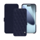 Capa em pele Apple iPhone 17 Pro Max - Cobalt - Couture ( Pantone #2b253f ) 