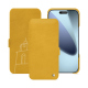 Capa em pele Apple iPhone 17 Pro Max - Jaune soulèu ( Pantone #F3B934 )