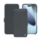 Housse cuir Apple iPhone 17 Pro Max - Gris Veggie ( Pantone #5e514d ) 