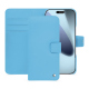 Lederschutzhülle Apple iPhone 17 Pro Max - Bleu ciel ( Nappa - Pantone #abcae9 ) 