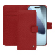 Custodia in pelle Apple iPhone 17 Pro Max - Tomate ( Pantone #a61715 ) 