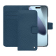 Custodia in pelle Apple iPhone 17 Pro Max - Indigo ( Pantone #1f4565 ) 