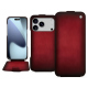 Capa em pele Apple iPhone 17 Pro Max - Rouge Patine