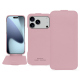 Lederschutzhülle Apple iPhone 17 Pro Max - Rose PU ( Pantone #efbae1 ) 