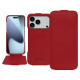 Custodia in pelle Apple iPhone 17 Pro Max - Rouge PU ( Pantone #d50032 )