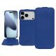 Housse cuir Apple iPhone 17 Pro Max - Bleu Océan PU ( Pantone #003da5 )