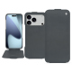 Apple iPhone 17 Pro Max leather case - Gris Veggie ( Pantone #5e514d ) 