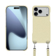 Schutzhülle mit Schulterriemen Apple iPhone 17 Pro Max - Ivoire ( Pantone #d6d6c6 ) 