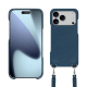Coque avec bandoulière Apple iPhone 17 Pro Max - Indigo ( Pantone #1f4565 ) 
