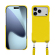 苹果 iPhone 17 Pro Max 外壳，带肩带 - Jaune fluo ( Pantone #c9ff57 ) 
