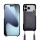 Carcasa Apple iPhone 17 Pro Max con bandolera - Gris Patine