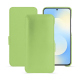 Capa em pele Samsung Galaxy S25 FE - Vert olive PU ( Pantone #a7c58e )