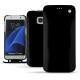 硬质真皮保护套 Samsung Galaxy S7 Edge - Onyx ( Bologna Hi Gloss - Black ) 