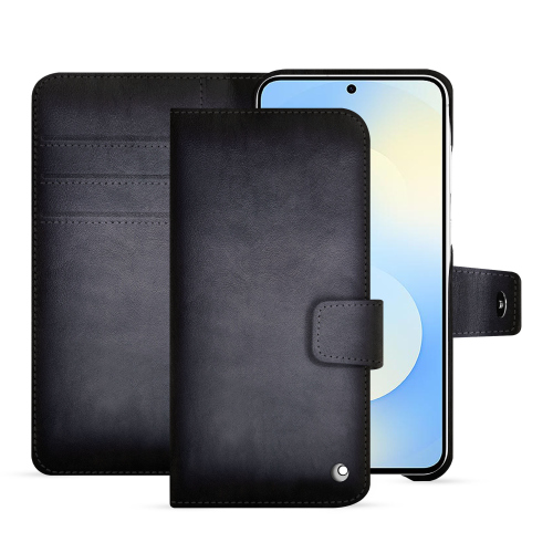 삼성 갤럭시 S25 FE 지갑형 케이스 | 럭셔리 노레브Gris Patine