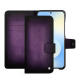 Samsung Galaxy S25 FE leather wallet case - Violet Patine