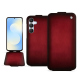硬质真皮保护套 SSamsung Galaxy S25 FE - Rouge Patine