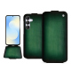 Funda de piel Samsung Galaxy S25 FE - Vert Patine