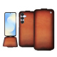 Custodia in pelle Samsung Galaxy S25 FE - Orange Patine