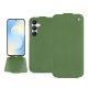 Custodia in pelle Samsung Galaxy S25 FE - Vert Veggie ( Pantone #68724d ) 
