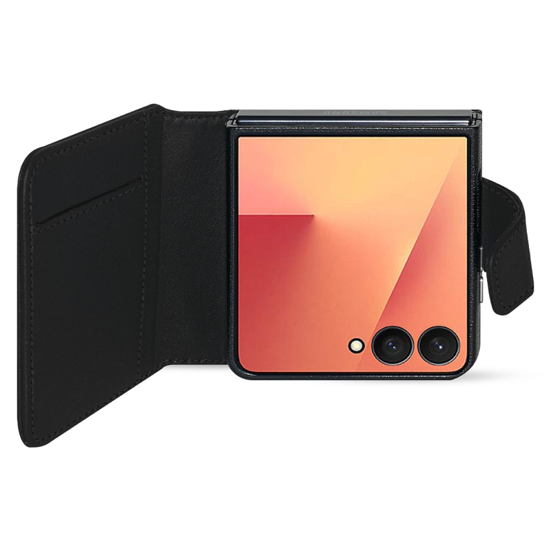 Funda de piel para cartera Samsung Galaxy Z Flip7