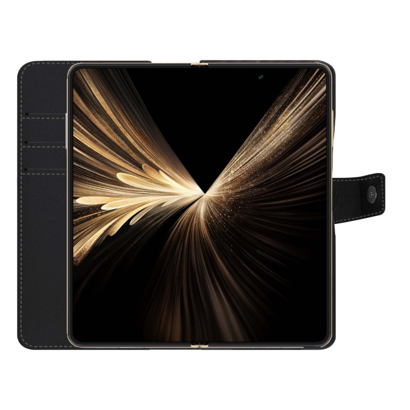 Capa de couro para carteira Honor Magic V5