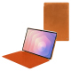 Capa em pele Samsung Galaxy Tab S11 Ultra - Mandarine vintage ( Pantone #d47231 ) 