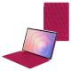Custodia in pelle Samsung Galaxy Tab S11 Ultra - Rose fluo - Couture ( Pantone #ff16b4 ) 