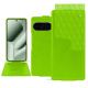 Funda de piel Samsung Galaxy Tab S11 Ultra - Vert fluo - Couture ( Pantone #00ab5f ) 