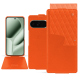 Custodia in pelle Samsung Galaxy Tab S11 Ultra - Orange fluo - Couture ( Pantone #ff5406 ) 