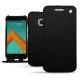 HTC 10 leather case - Ebène ( Sleek P C12 - Black ) 