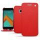 HTC 10 leather case - Tomate ( Pantone 187C ) 