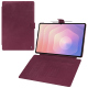 Capa em pele para Samsung Galaxy Tab S11 Ultra - Prune vintage ( Pantone #612434 ) 