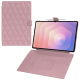 Funda cartera de piel para Samsung Galaxy Tab S11 Ultra - Rose - Couture ( Nappa - Pantone #efbae1 ) 