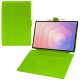 Capa em pele para Samsung Galaxy Tab S11 Ultra - Vert fluo ( Pantone #00ab5f ) 