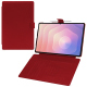 Funda cartera de piel para Samsung Galaxy Tab S11 Ultra - Rouge PU ( Pantone #d50032 )