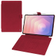 三星Galaxy Tab S11 Ultra皮革钱包式保护套 - Rouge passion ( Pantone #a6192e ) 