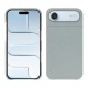 Coque cuir Apple iPhone 17 Air - Gris ( Nappa - Pantone #c1c6c8 ) 