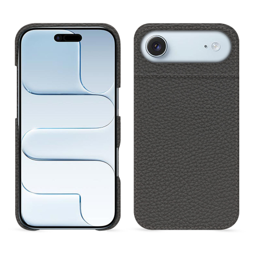 Coque arrière iPhone 17 Air – Luxe sur-mesure par NoreveAnthracite ( Pantone #41403c ) 