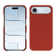 Custodia in pelle Apple iPhone 17 Air - Papaye ( Pantone #b54317 ) 