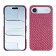 Apple iPhone 17 Air leather cover - Serpent ciclamino ( Pantone #9E4C6E ) 