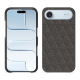 硬质真皮保护套 Apple iPhone 17 Air - Anthracite - Couture ( Pantone #41403c ) 