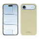 Coque cuir Apple iPhone 17 Air - Beige PU ( Pantone #ceb888 ) 