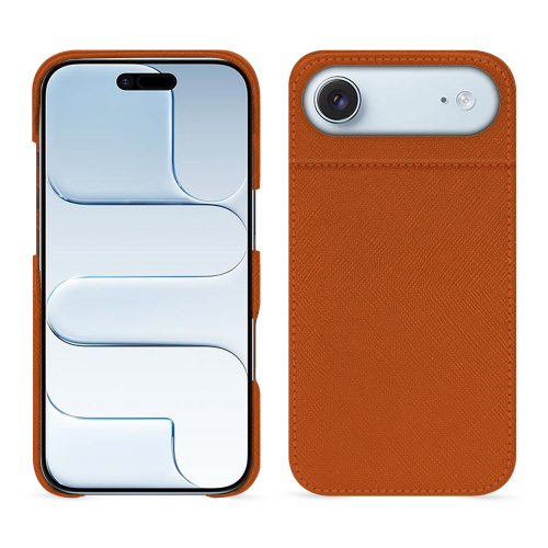 iPhone 17 Air back cover – Bespoke luxury by NoreveOrange vibrant ( Pantone #e36b39 ) 