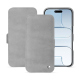 Capa em pele Apple iPhone 17 Air - Platinium ( Pantone 877C ) 