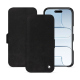 Capa em pele Apple iPhone 17 Air - Onyx ( Noir / Black ) 